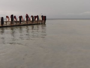 Sağanak Yağış Denizin Rengini Değiştirdi