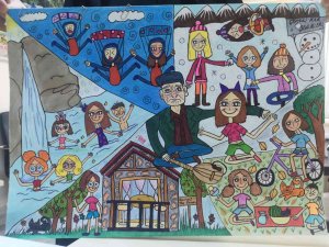 Çameli’nin Dört Mevsimi En İyi Anlatan Resimler Belli Oldu