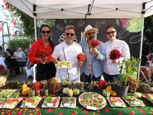 Ürünlü’de Biberin Bin Bir Çeşit Lezzeti Yarıştı