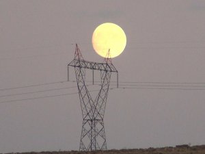 Kars’ta Ay Böyle Görüntülendi