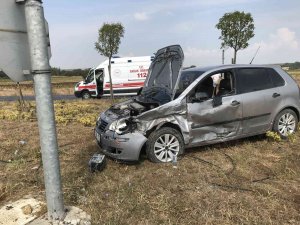 Muratlı Çevreyolunda Kaza: 6 Yaralı