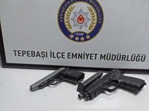 Üzerinden 2 Adet Tabanca Bulunan Şahsa Para Cezası Yazıldı