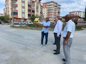 Başkan Şahiner Alt Yapı Çalışmalarını İnceledi