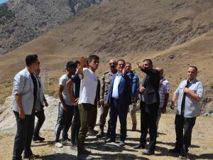 Vali Akbıyık, Hafriyat Döküm Alanını Denetledi