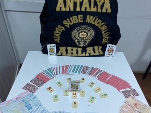 Antalya’da Kumar Operasyonu: 13 Kişiye Cezai İşlem Uygulandı