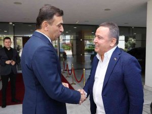 Başkan Böcek, Emniyet Müdürü Ulucan’ı Ağırladı