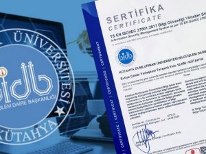 Dpü, Sertifikası Almaya Hak Kazandı