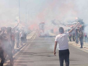 Sivasspor’a Coşkulu Uğurlama
