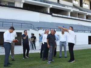 19 Mayıs Stadyumu’nda Çalışmalar Tüm Hızıyla Sürüyor