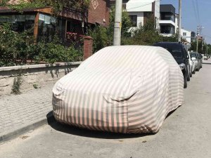 Araçları Park Halindeki Sürücüler Tedbiri Elden Bırakmıyor