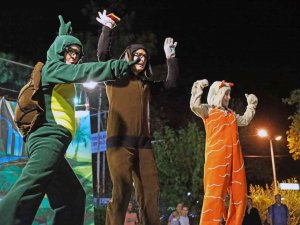 ‘Neşeli Orman’ Kışla Parkında Çocuklarla Buluştu