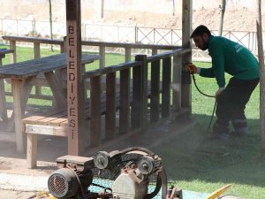 Haliliye’de Park Yapım Çalışmaları Sürüyor