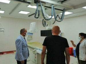 Uşak Sağlık Müdürü, Araştırma Hastanesinde İncelemelerde Bulundu