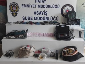 Hatay’da 10 İş Yerinden Hırsızlık Yapan Şüpheli Yakalandı