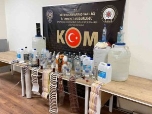 Kahramanmaraş’ta Sahte Alkol Operasyonu