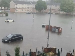 İ̇ngiltere’yi Sel Vurdu