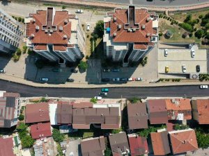 Palandöken Sokak Yeni Asfaltına Kavuştu