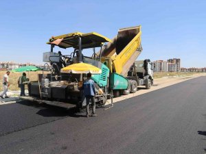 Karaman’da Şehit Muhammed Yalçın Bulvarı Asfaltlanıyor