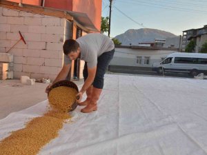 Elbistan’da Bulgur Kaynatma Sezonu Başladı