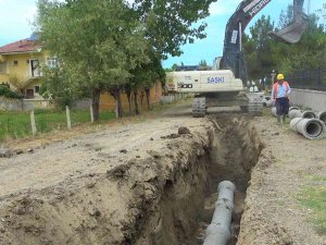 60 Km’lik Kanalizasyon Çalışmasında 7,5 Km Tamam