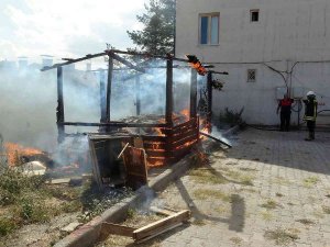 Çocukların Ateşle Oyunu Yangın Çıkardı