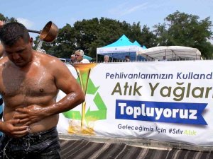 Kurtdere’de Güreşlerden Artan Atık Yağlar Toplandı