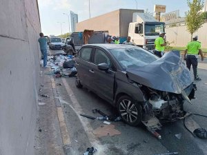 Feci Kaza Sonrası Ortalık Savaş Alanına Döndü