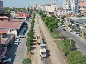 Mustafa Kemal Paşa Bulvarı Yenileniyor