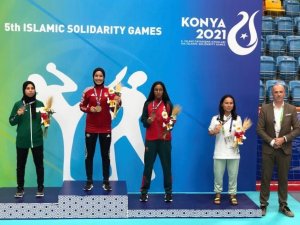 Hayriye Türksoy Hançer, Konya’dan Altın Madalyayla Döndü