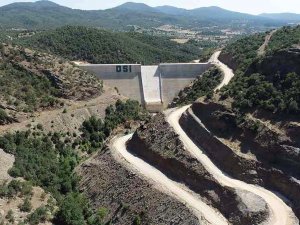 Manisa Kelebek Barajı’nda Su Tutuldu