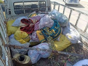 Depodan Çalınan 26 Çuval Keçiboynuzunu Jandarma Buldu