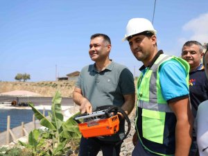 Mahmutlar Kültür Merkezi İnşaatında İlk Beton Döküldü