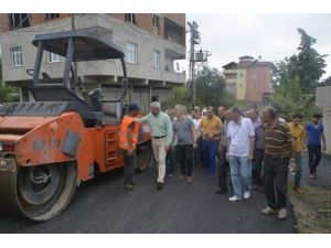 Başkan Yılmaz Fatsa’da Asfalt Çalışmalarını İnceledi