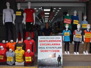 Şehit Çocuklarına Ücretsiz Okul Kıyafeti