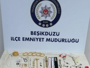 Ziynet Eşyalarını Çalan Hırsız Yakalandı