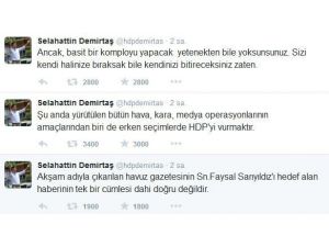 Selahattin Demirtaş’tan ’Operasyon’ Açıklaması