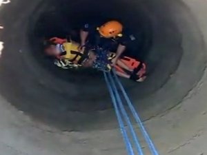 Ankara’da 25 Metrelik Kuyuya Düşen Çocuk Yaralı Şekilde Kurtarıldı