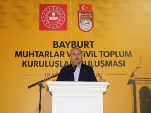Bakan Soylu, Muhtarlar Ve Stk Temsilcileriyle Bir Araya Geldi