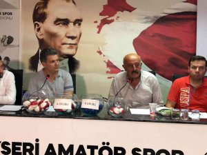 Kayseri Süper Amatör Küme Fikstürü Çekildi