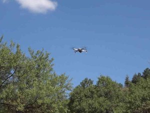Jandarmadan Orman Yangınlara Karşı Dronlu Denetim