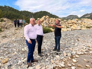 Ünal Ve Altınöz Soğanlı Çayı’nda İncelemelerde Bulundu