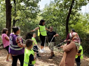 Doğa Atölyelerine Çocuklar Yoğun İlgi Gösterdi