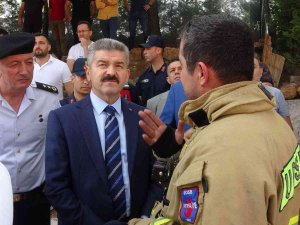 Vali Ergün, “Yangının Openet Kısmından Çıktığı Söyleniyor”