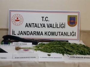 Jandarmadan Finike’de Uyuşturucu Operasyonu: 1 Gözaltı