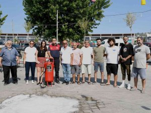 Kuşadası Nazilli Halk Pazar’ında Yangın Söndürme Eğitimi Verildi
