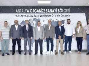 Kktc Heyeti Antalya Osb’de İncelemelerde Bulundu