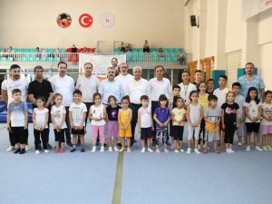 Başkan Güder, Gençlerin Spor Keyfine Ortak Oldu