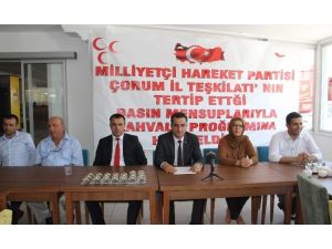 Mhp Çorum Teşkilatı Gazetecilerle Bir Araya Geldi