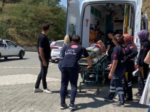 Gezmek İçin Çıktığı Boyabat Kalesi’nden Düşen Şahıs Yaralandı