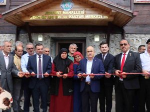 Kavak’ta Şehitlik Anı Evi Kültür Merkezi Açıldı
